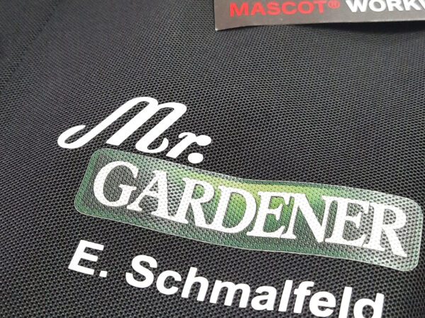 Textildruck —  hagebaumarkt / Mr. Gardener